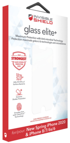ZAGG/InvisibleShield verre Elite pour Apple iPhone 7/8/SE (2020/2022)