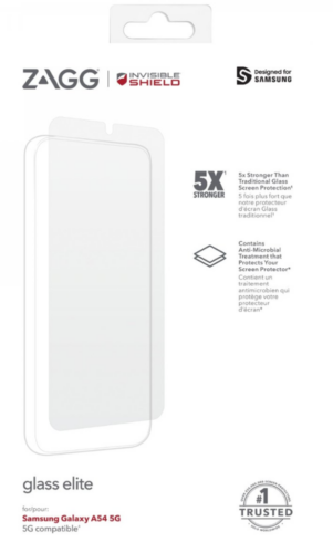 ZAGG/InvisibleShield Glass Elite for Samsung Galaxy A54 (5G)