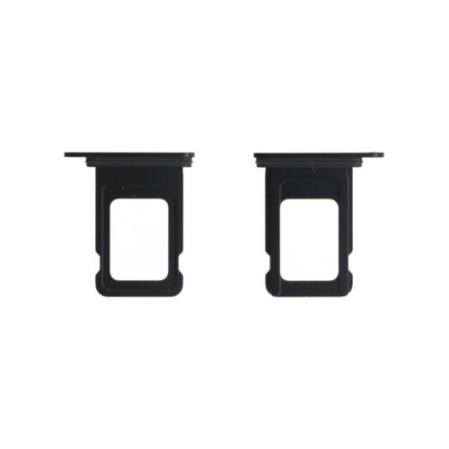 Tiroir SIM (d'origine) - noir, Apple iPhone 15 / 15 Plus