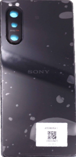 Back cover (Original) - Black, Sony Xperia 5 II