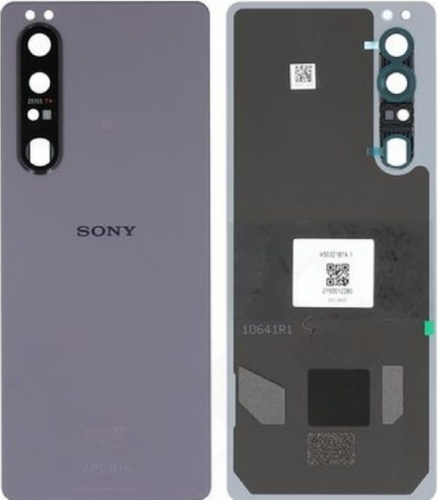 Back cover (Original) - Purple, Sony Xperia 1 III