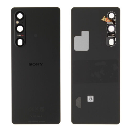 Back cover (Original) - Black, Sony Xperia 1 V