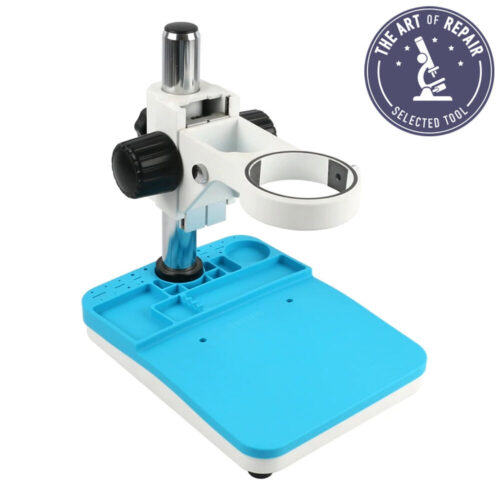 Basic LightWeight Stand with Silicone Repair Pad and white Focusing Rack (incl. magnetic PCB holder and silicon mat)