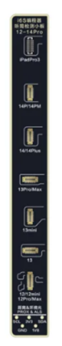 I2C i6S Intelligent Programmer True Tone Repair board pour iPhone 12/12Plus/12mini/12ProMax/13/13mini/14/14Plus/15/15Plus