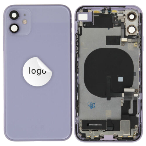 Cache arrière incl. small parts (Pulled B) - violet, pour iPhone 11