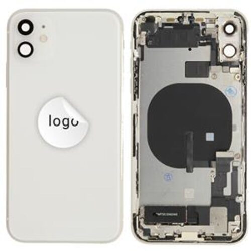 Cache arrière incl. small parts (Pulled B) - blanc, pour iPhone 11