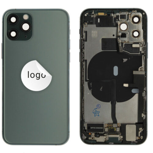Cache arrière incl. small parts (Pulled C) - vert, pour iPhone 11 Pro