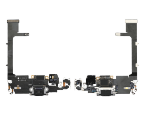 Dock connector (Pulled) - Black, for iPhone 11 Pro