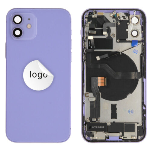 Cache arrière incl. small parts (Pulled B) - violet, pour iPhone 12