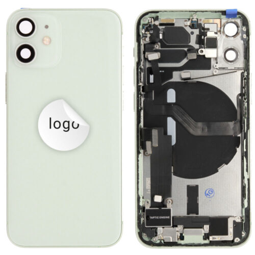Cache arrière incl. small parts (Pulled B) - vert, pour iPhone 12 mini