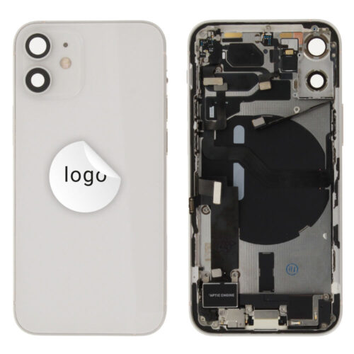 Cache arrière incl. small parts (Pulled B) - blanc, pour iPhone 12 mini