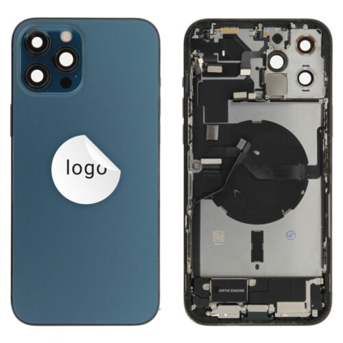 Cache arrière incl. small parts (Pulled C) - bleu, pour iPhone 12 Pro Max