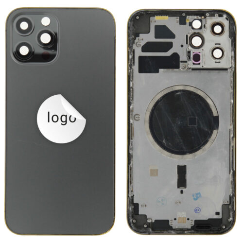Cache arrière excl. small parts (Pulled A) - noir, pour iPhone 12 Pro Max