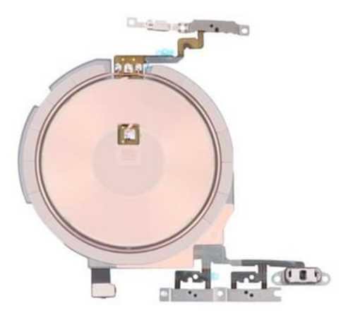 Charge sans fil incl. nappe bouton volume (Best possible), pour iPhone 13 mini