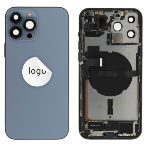 Cache arrière incl. small parts (Pulled B) - bleu, pour iPhone 13 Pro Max