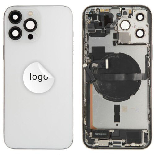 Cache arrière incl. small parts (Pulled B) - argent, pour iPhone 13 Pro Max