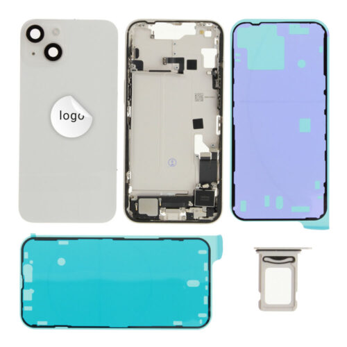 Cache arrière incl. small parts (Pulled B) - blanc, pour iPhone 14