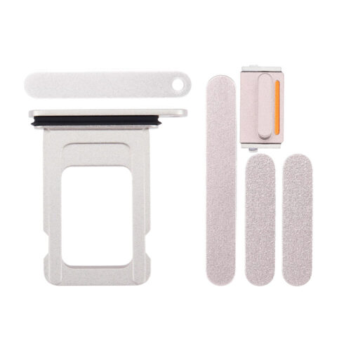 Keyset avec simcard tray (Pulled) - blanc, pour iPhone 14