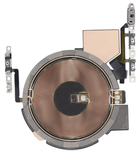 Wireless charging incl. flex cable volume button (Best possible), For iPhone 14 Pro