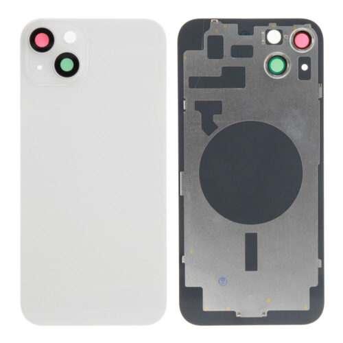 Vitre arrière hors logo (compatible) - lumière stellaire, pour iPhone 14 Plus