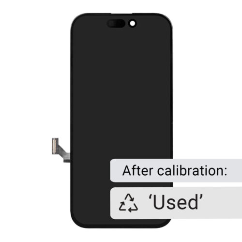 Écran OLED souple avec d'origine front nappe | calibrated d'occasion (Pulled), pour iPhone 15