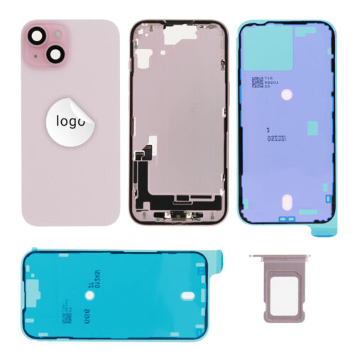 Cache arrière incl. small parts (Pulled C) - rose, pour iPhone 15