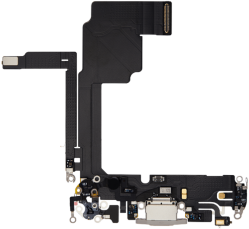 Dock connecteur (Pulled) - blanc, pour iPhone 15 Pro
