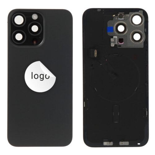 Vitre arrière (Pulled B) - noir, pour iPhone 15 Pro Max