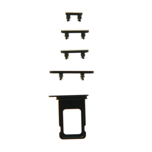Keyset incl. simcard tray (Best Possible) - noir, pour iPhone 16e