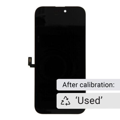 Display 60 Hz | calibrated Used (Compatible soft OLED), For iPhone 16 Plus