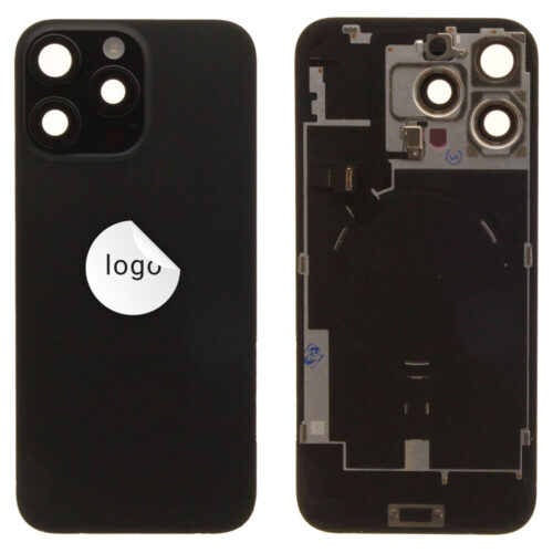 Vitre arrière (Pulled B) - noir, pour iPhone 16 Pro Max