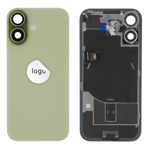 Vitre arrière (Pulled B) - vert, pour iPhone 17
