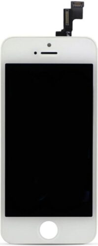 Écran complete (compatible) - blanc, pour iPhone 5S