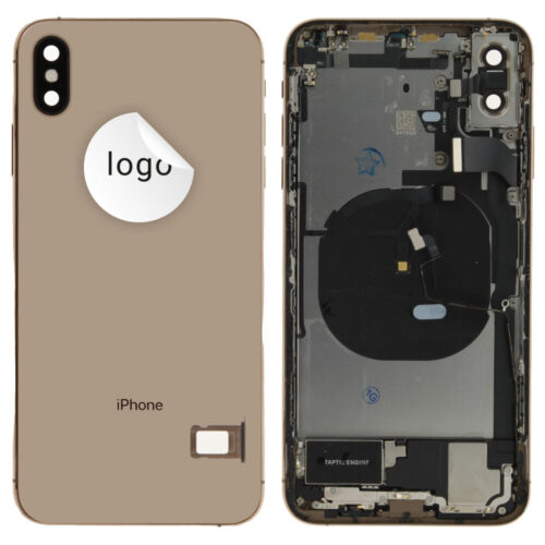 Cache arrière incl. small parts (Pulled B) - or, pour iPhone XS Max