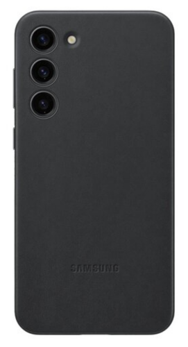 Samsung Galaxy S23 Plus Leather cache noir