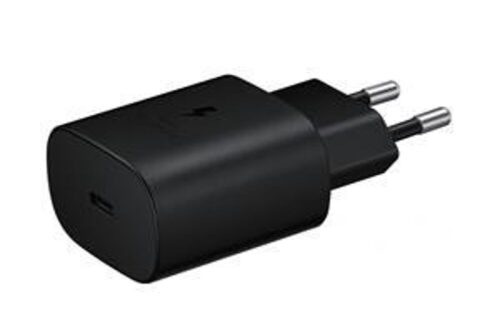 Samsung Travel Fast Charger (USB Type-C) 3A 25W - Black (retail packaging) (**Charger ONLY**)
