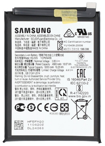 Batterie (d'origine), Samsung Galaxy A03; SM-A037 / SM-A035