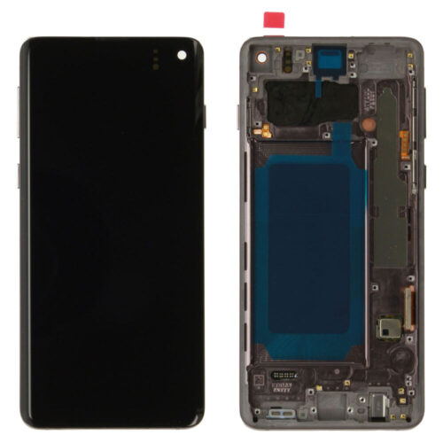 Écran (reconditionné) - noir, pour Samsung Galaxy S10; SM-G973F