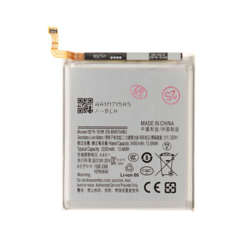 Batterie (compatible), pour Samsung Galaxy Note 10; SM-N970