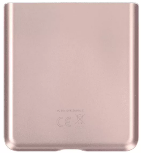 Rear cover (Original) bottom - Mystic Bronze, Samsung Galaxy Z Flip (5G); SM-F707B
