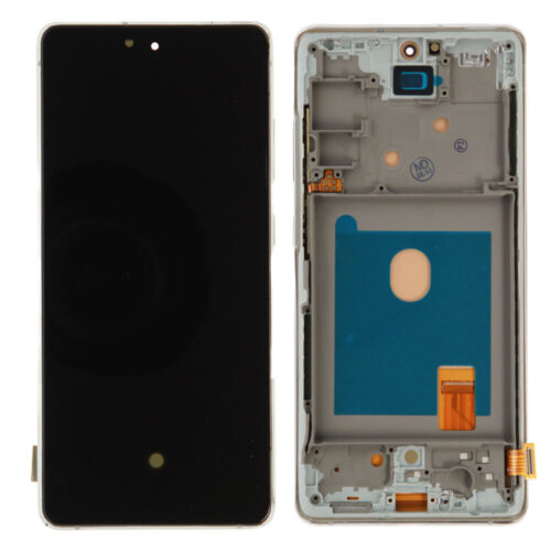 Display (Compatible soft) - White, For Samsung Galaxy S20 FE 4G; SM-G780