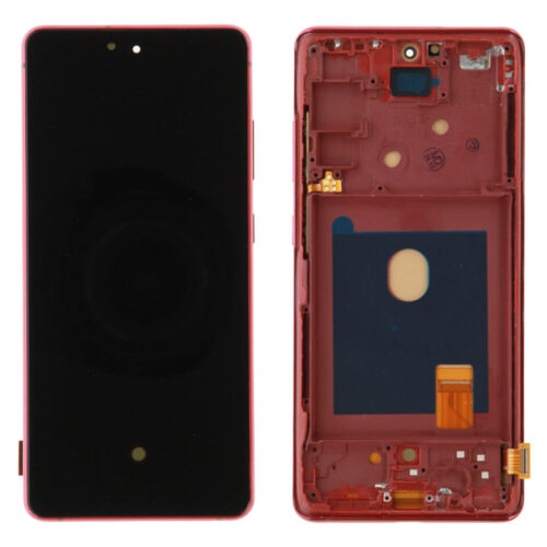 Écran (compatible soft) - rouge, pour Samsung Galaxy S20 FE 4G; SM-G780