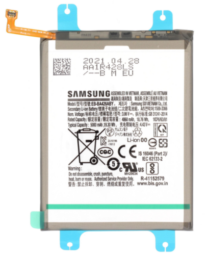 Battery (Original), Samsung Galaxy A32 / M32 / M22; SM-A326 / SM-M32 / SM-M225