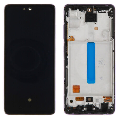 Display (Compatible soft) - Purple, For Samsung Galaxy A52; SM-A525