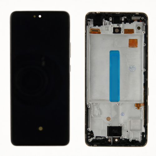 Écran (compatible soft) - blanc, pour Samsung Galaxy A52; SM-A525