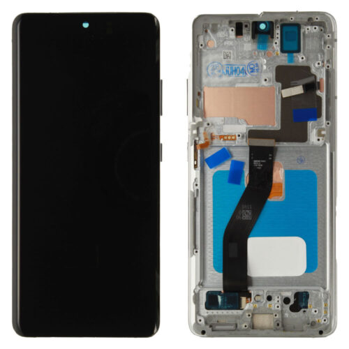 Écran (compatible soft) - blanc, pour Samsung Galaxy S21 Ultra; SM-G998