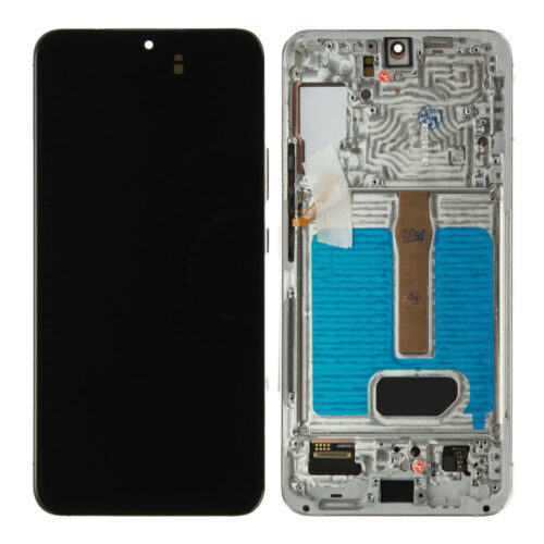 Écran (compatible soft) - blanc, pour Samsung Galaxy S22 Plus; SM-S906