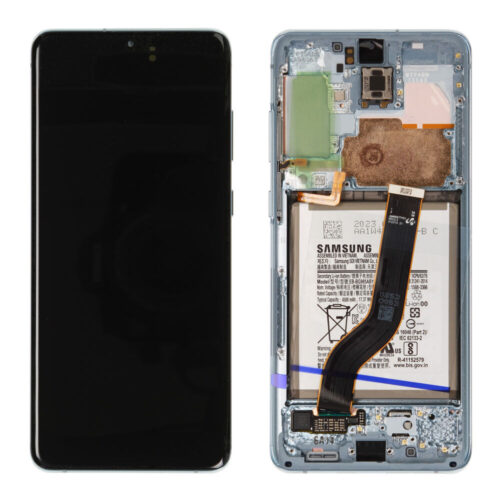 Écran avec batterie (d'origine) - bleu, Samsung Galaxy S20 Plus; SM-G986B