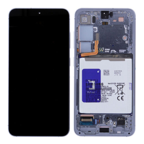 Display incl. battery (Original) - Sapphire Blue, Samsung Galaxy S24; SM-S921B