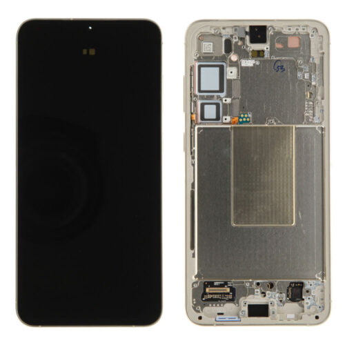 Écran (compatible soft) - jaune, pour Samsung Galaxy S24 Plus; SM-S926